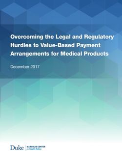 Overcoming the Legal and Regulatory Hurdles to Value-Based Payment Arrangements for Medical Products - December 2017