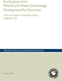 Buckinghamshire Minerals and Waste Core Strategy Development Plan Document - Preferred Options Consultation Report (Regulation 26)