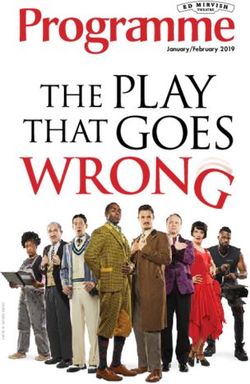 January/February 2019 - Mirvish