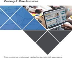 Coverage to Care Assistance - This communication was printed, published, or produced and disseminated at U.S. taxpayer expense - Health Insurance ...