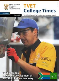 TVET College Times - TVET Colleges: Key to the development of the South African economy - DHET