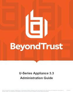 U-Series Appliance 3.3 Administration Guide - BeyondTrust