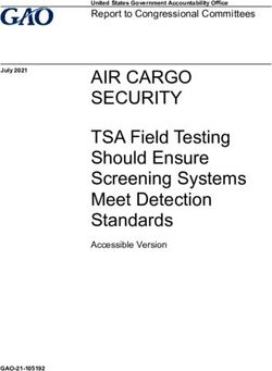 AIR CARGO SECURITY TSA Field Testing Should Ensure Screening Systems Meet Detection Standards - Report to Congressional Committees - GAO