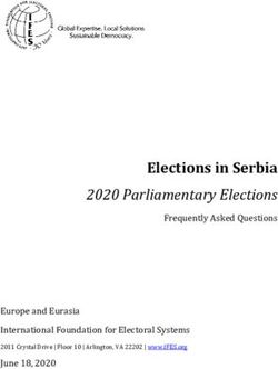 Elections in Serbia 2020 Parliamentary Elections - Frequently Asked Questions Europe and Eurasia