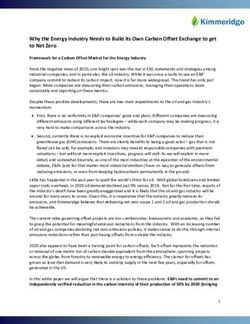 Why the Energy Industry Needs to Build its Own Carbon Offset Exchange to get to Net Zero