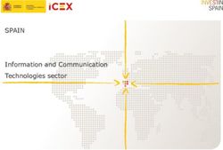 SPAIN Information and Communication Technologies sector