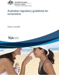 Australian regulatory guidelines for sunscreens - Version 2, July 2021 - Therapeutic ...