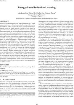 Energy-Based Imitation Learning - Minghuan Liu, Tairan He, Minkai Xu, Weinan Zhang - IFAAMAS