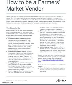 How to be a Farmers' Market Vendor - Open ...