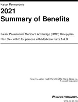 2021 Summary Of Benefits - Kaiser Permanente Kaiser Permanente Medicare ...