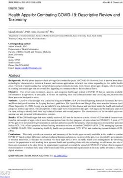 Health Apps for Combating COVID-19: Descriptive Review and Taxonomy