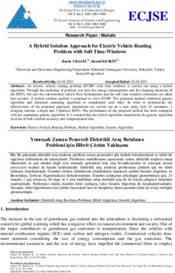 A Hybrid Solution Approach for Electric Vehicle Routing Problem with Soft Time-Windows