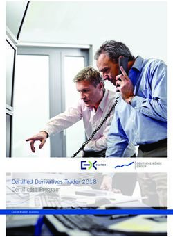 Certified Derivatives Trader 2018 Certificate Program - Gruppe Deutsche Börse