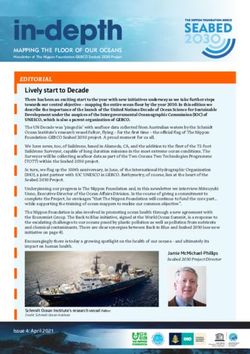 EDITORIAL - The Nippon Foundation-GEBCO Seabed ...