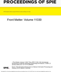 PROCEEDINGS OF SPIE Front Matter: Volume 11330