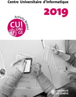2019 Centre Universitaire d'Informatique - Activity R