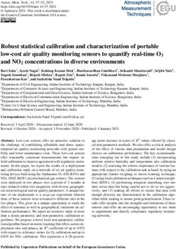 Robust statistical calibration and characterization of portable low-cost air quality monitoring sensors to quantify real-time O3 and NO2 ...