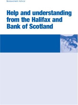 Help and understanding from the Halifax and Bank of Scotland - Bereavement Advice