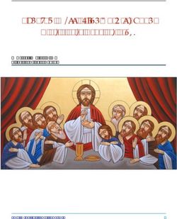 Evening Mass of the Lord's Supper - Vigilia de la Cena del Señor Celebrant: Rev. Bill Oliver All Saints Catholic Church