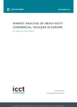 MARKET ANALYSIS OF HEAVY-DUTY COMMERCIAL TRAILERS IN EUROPE