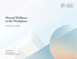 Mental Wellness in the Workplace - A Playbook for SMEs - Catrina Kronfli