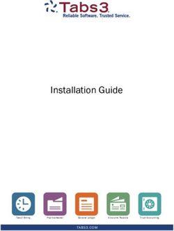 INSTALLATION GUIDE - TABS3