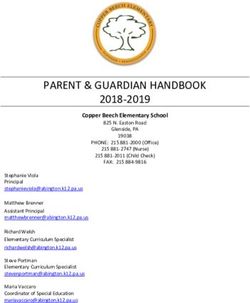 PARENT & GUARDIAN HANDBOOK 2018-2019 - Abington ...