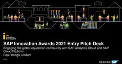 SAP Innovation Awards 2021 Entry Pitch Deck - Engaging the global equestrian community with SAP Analytics Cloud and SAP Cloud Platform EquiRatings ...