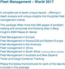 Fleet Management - World 2017 - Berg Insight