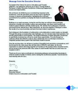 Message from the Executive Director