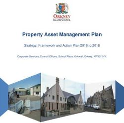 Property Asset Management Plan - Strategy, Framework and Action Plan 2016 to 2018 - Orkney Islands Council