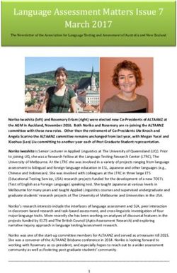 Language Assessment Matters Issue 7 March 2017 - ALTAANZ