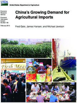 China's Growing Demand for Agricultural Imports - Fred Gale, James Hansen, and Michael Jewison
