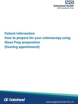 Patient Information How To Prepare For Your Colonoscopy Using Klean ...