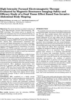 High Intensity Focused Electromagnetic Therapy Evaluated by Magnetic Resonance Imaging: Safety and Efficacy Study of a Dual Tissue Effect Based ...