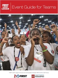 Event Guide for Teams - Robótica Liceo Erasmus
