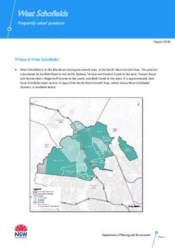 West Schofields Frequently asked questions - Department of Planning and Environment