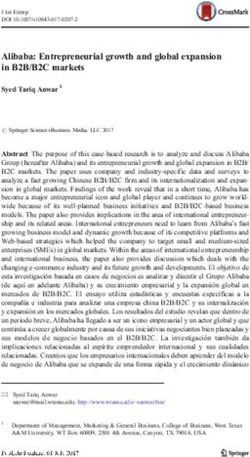 Alibaba: Entrepreneurial growth and global expansion in B2B/B2C markets