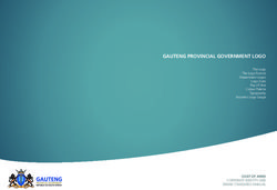 GAUTENG PROVINCIAL GOVERNMENT LOGO