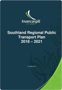 Southland Regional Public Transport Plan 2018 2021