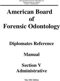 American Board of Forensic Odontology - Diplomates Reference Manual Section V Administrative