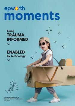 TRAUMA Being INFORMED ENABLED - Epworth Community Services