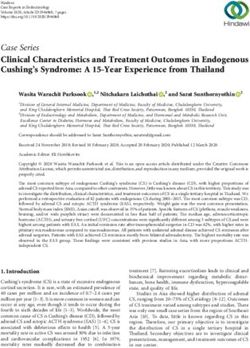 Case Series Clinical Characteristics and Treatment Outcomes in Endogenous Cushing's Syndrome: A 15-Year Experience from Thailand