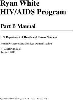 Ryan White HIV/AIDS Program - Part B Manual U.S. Department Of Health ...