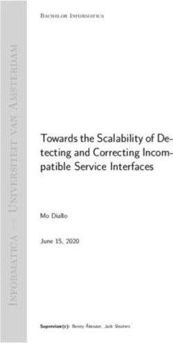 Towards the Scalability of De- tecting and Correcting Incom-patible Service Interfaces - Mo Diallo June 15, 2020