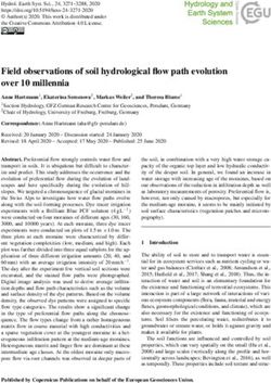 Field observations of soil hydrological flow path evolution over 10 millennia - HESS