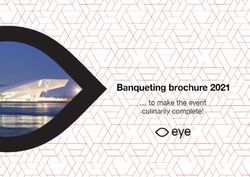 EYE Banqueting, for an unforgettable event!