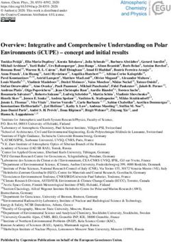 Overview: Integrative and Comprehensive Understanding on Polar Environments (iCUPE) - concept and initial results - AWI