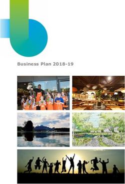 Business Plan 2018-19 - Bioregional