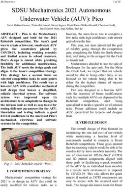 SDSU Mechatronics 2021 Autonomous Underwater Vehicle (AUV): Pico - RoboNation